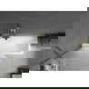 Mexen Next paravan cadă 1-aripă 90 x 150 cm, Înghețat, Auriu - 895-090-000-00-30-50