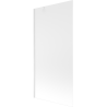 Mexen Next paravan pentru cadă, 1-panou, 90 x 150 cm, mat, alb - 895-090-000-00-30-20