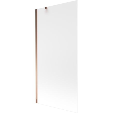 Mexen Next paravan de baie cu 1 canat 90 x 150 cm, sticlă mată, aur roz - 895-090-000-00-30-60