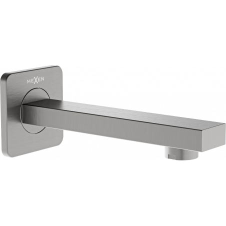 Mexen Cube baterie de cadă montată pe perete, gri armă periat - 79370-66