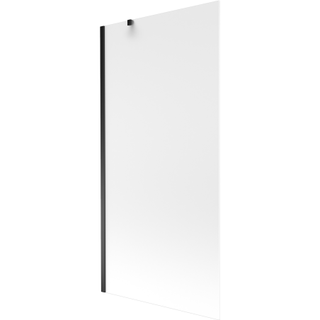 Mexen Next paravan cadă 1-aripă 90 x 150 cm, Înghețat, Neagră - 895-090-000-00-30-70