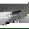 Mexen Next paravan cadă 1-aripă 100 x 150 cm, Înghețat, Crom - 895-100-000-00-30-01