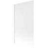 Mexen Next paravan cadă 1-aripă 100 x 150 cm, Înghețat, Albă - 895-100-000-00-30-20