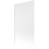Mexen Next paravan de cadă cu 1 panou 100 x 150 cm, mat, alb - 895-100-000-00-30-20