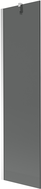 Mexen Next paravan cadă 1-foaie 50 x 150 cm, grafit, crom - 895-050-000-00-40-01