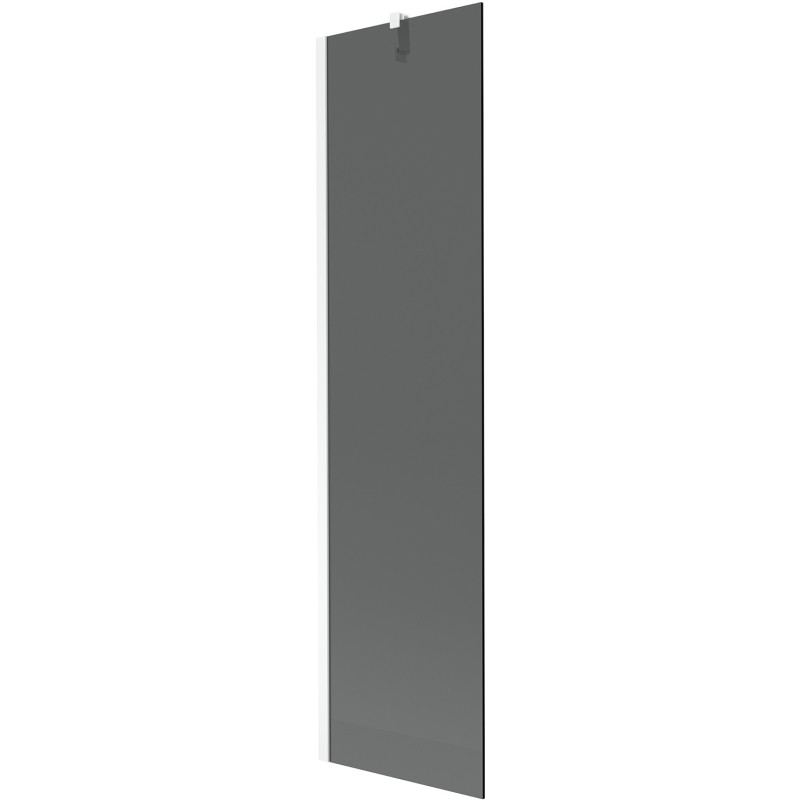 Mexen Next paravan cadă cu 1 panou 50 x 150 cm, grafit, alb - 895-050-000-00-40-20