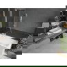 Mexen Next paravan cadă 1-aripă 50 x 150 cm, grafit, Albă - 895-050-000-00-40-20