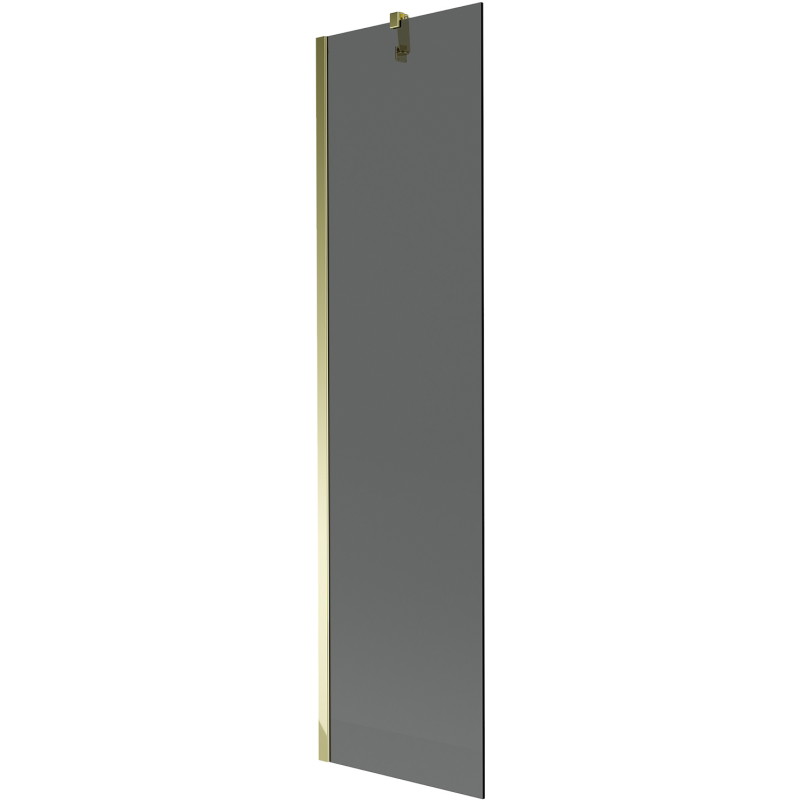 Mexen Next paravan de cadă 1-panel 50 x 150 cm, grafit, auriu - 895-050-000-00-40-50