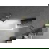 Mexen Next paravan cadă 1-aripă 50 x 150 cm, grafit, Auriu - 895-050-000-00-40-50