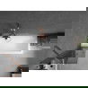 Mexen Next 1 szárnyas kádparaván 50 x 150 cm, Sötétszürke, Rózsaszín-arany - 895-050-000-00-40-60