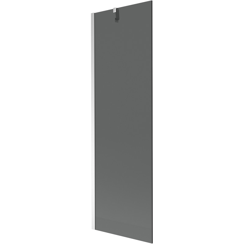 Mexen Next 1-szárnyú fürdőkád paraván 60 x 150 cm, grafit, króm - 895-060-000-00-40-01