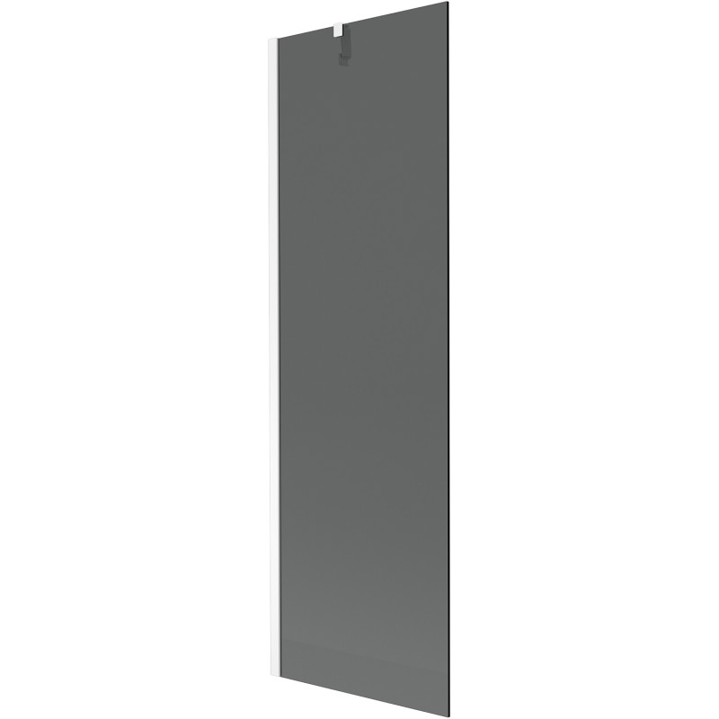 Mexen Next paravan cadă 1-panou 60 x 150 cm, grafit, alb - 895-060-000-00-40-20