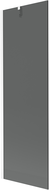 Mexen Next paravan 1-canat de cadă 60 x 150 cm, grafit, alb - 895-060-000-00-40-20