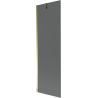 Mexen Next paravan cadă, 1-panou, 60 x 150 cm, grafit, auriu - 895-060-000-00-40-50