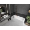 Mexen Next paravan cadă 1-aripă 60 x 150 cm, grafit, Roz-Auriu - 895-060-000-00-40-60