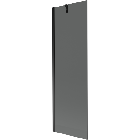 Mexen Next 1 szárnyú fürdőszobai válaszfal 60 x 150 cm, grafit, fekete - 895-060-000-00-40-70