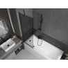 Mexen Next paravan de baie cu 1 panou 60 x 150 cm, grafit, negru - 895-060-000-00-40-70