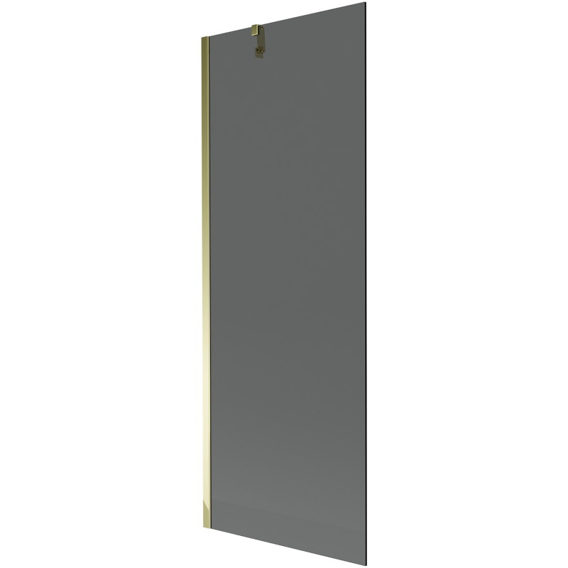 Mexen Next paravan cadă cu 1 panou 70 x 150 cm, grafit, auriu - 895-070-000-00-40-50