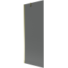 Mexen Next paravan cadă cu 1 panou 70 x 150 cm, grafit, auriu - 895-070-000-00-40-50