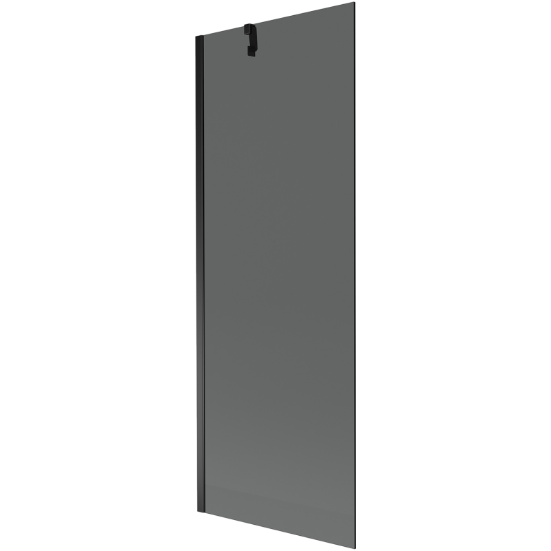 Mexen Next egyszárnyú fürdőszobai paraván 70 x 150 cm, grafit, fekete - 895-070-000-00-40-70