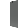 Mexen Next paravan de cadă cu 1 panou 70 x 150 cm, grafit, negru - 895-070-000-00-40-70