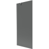 Mexen Next paravan cadă de baie cu 1 ușă 80 x 150 cm, grafit, crom - 895-080-000-00-40-01