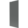 Mexen Next paravan de cadă cu 1 panou 80 x 150 cm, grafit, alb - 895-080-000-00-40-20