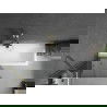 Mexen Next paravan cadă 1-aripă 80 x 150 cm, grafit, Auriu - 895-080-000-00-40-50