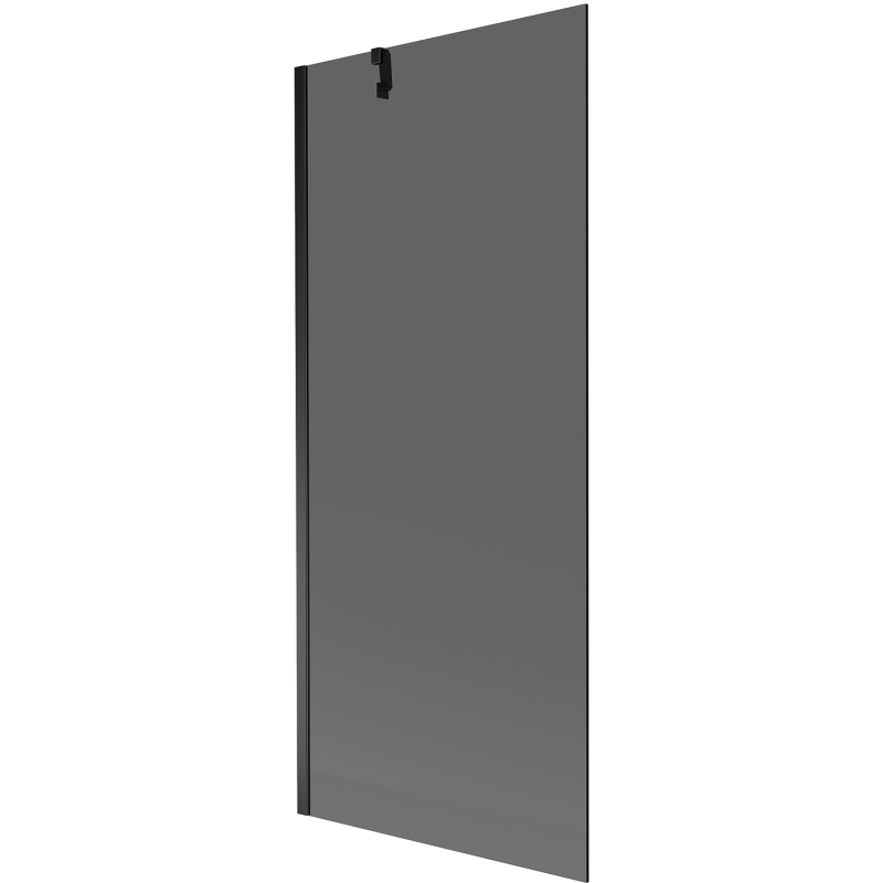 Mexen Next paravan de cadă cu 1 canat 80 x 150 cm, grafit, negru - 895-080-000-00-40-70