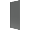 Mexen Next paravan cadă 1-aripă 80 x 150 cm, grafit, Neagră - 895-080-000-00-40-70