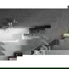 Mexen Next paravan pentru cadă 1-canat 90 x 150 cm, grafit, alb - 895-090-000-00-40-20