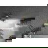 Mexen Next 1 szárnyas kádparaván 90 x 150 cm, Sötétszürke, Arany - 895-090-000-00-40-50