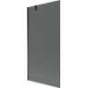 Mexen Next paravan de baie 1-canat 90 x 150 cm, grafit, negru - 895-090-000-00-40-70