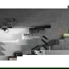 Mexen Next paravan cadă 1-aripă 90 x 150 cm, grafit, Neagră - 895-090-000-00-40-70