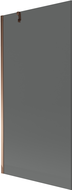 Mexen Next paravan cadă 1-aripă 90 x 150 cm, grafit, Roz-Auriu - 895-090-000-00-40-60