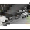 Mexen Next paravan pentru cadă cu 1 aripă 90 x 150 cm, grafit, aur roz - 895-090-000-00-40-60