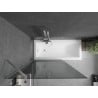 Paravan de baie Mexen Next cu 1 panou 100 x 150 cm, grafit, crom - 895-100-000-00-40-01