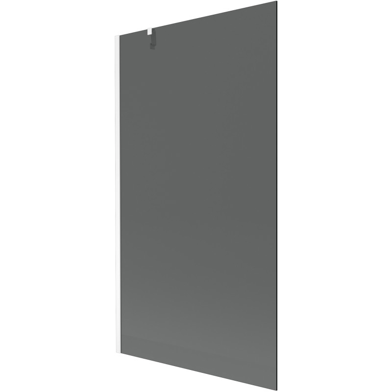 Mexen Next paravan de cadă cu 1 panou 100 x 150 cm, grafit, alb - 895-100-000-00-40-20