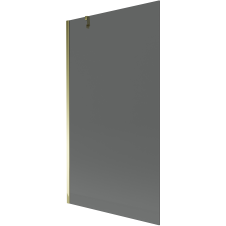 Mexen Next paravan de baie cu 1 aripă 100 x 150 cm, grafit, auriu - 895-100-000-00-40-50