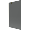 Mexen Next paravan cadă 1-aripă 100 x 150 cm, grafit, Auriu - 895-100-000-00-40-50