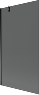 Mexen Next paravan de baie cu 1 canată 100 x 150 cm, grafit, negru - 895-100-000-00-40-70