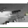 Mexen Next paravan cadă 1-aripă 50 x 150 cm, Model negru, Crom - 895-050-000-00-70-01