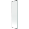 Mexen Next paravan cadă 1-aripă 50 x 150 cm, Model negru, Albă - 895-050-000-00-70-20