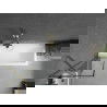 Mexen Next paravan cadă 1-aripă 50 x 150 cm, Model negru, Auriu - 895-050-000-00-70-50