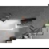 Mexen Next paravan cadă 1-aripă 50 x 150 cm, Model negru, Roz-Auriu - 895-050-000-00-70-60