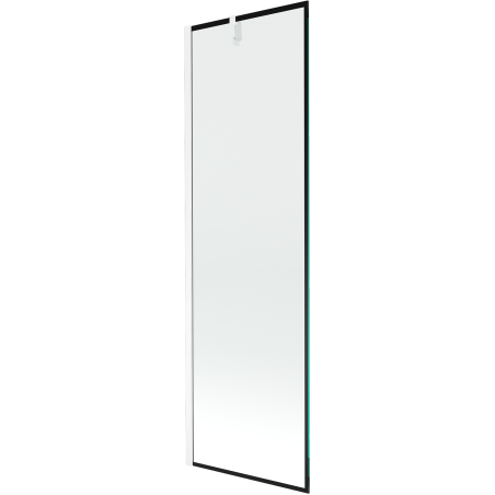 Mexen Next paravan cadă cu 1 canat 60 x 150 cm, ramă neagră, crom - 895-060-000-00-70-01