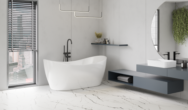 Cadă freestanding în stil modern