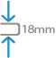 Grosime: 1,8 cm