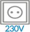 230V csatlakozás